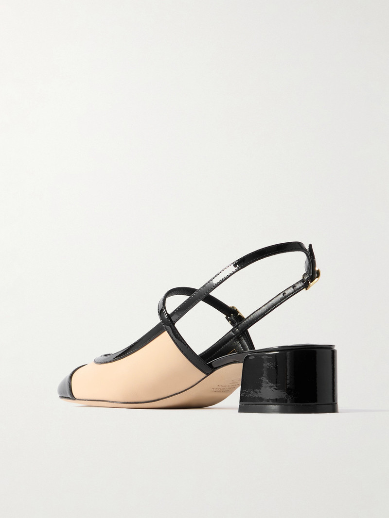 Maeve Leather Mary Jane Slingback Pumps 3