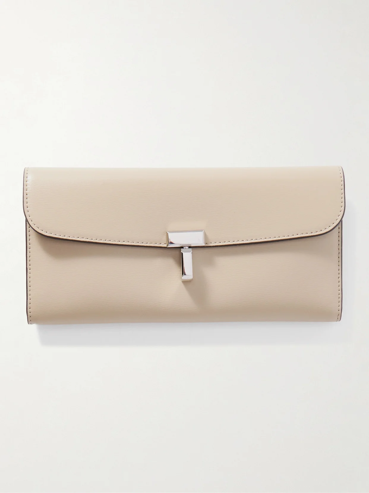 T-lock Textured-leather Wallet - 1