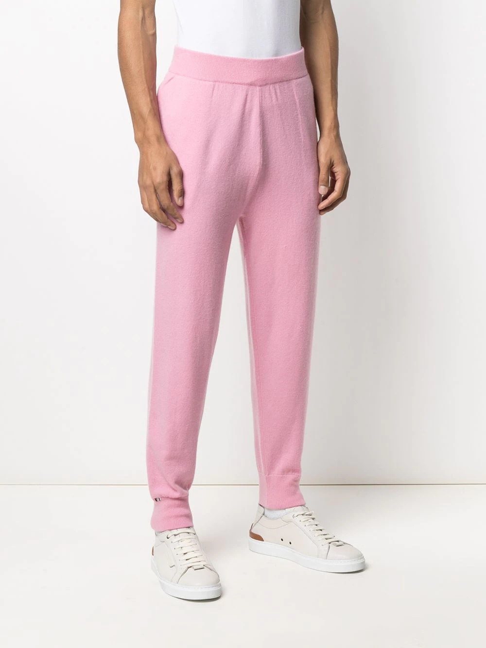 No. 56 Yogi cashmere-blend trackpants - 4