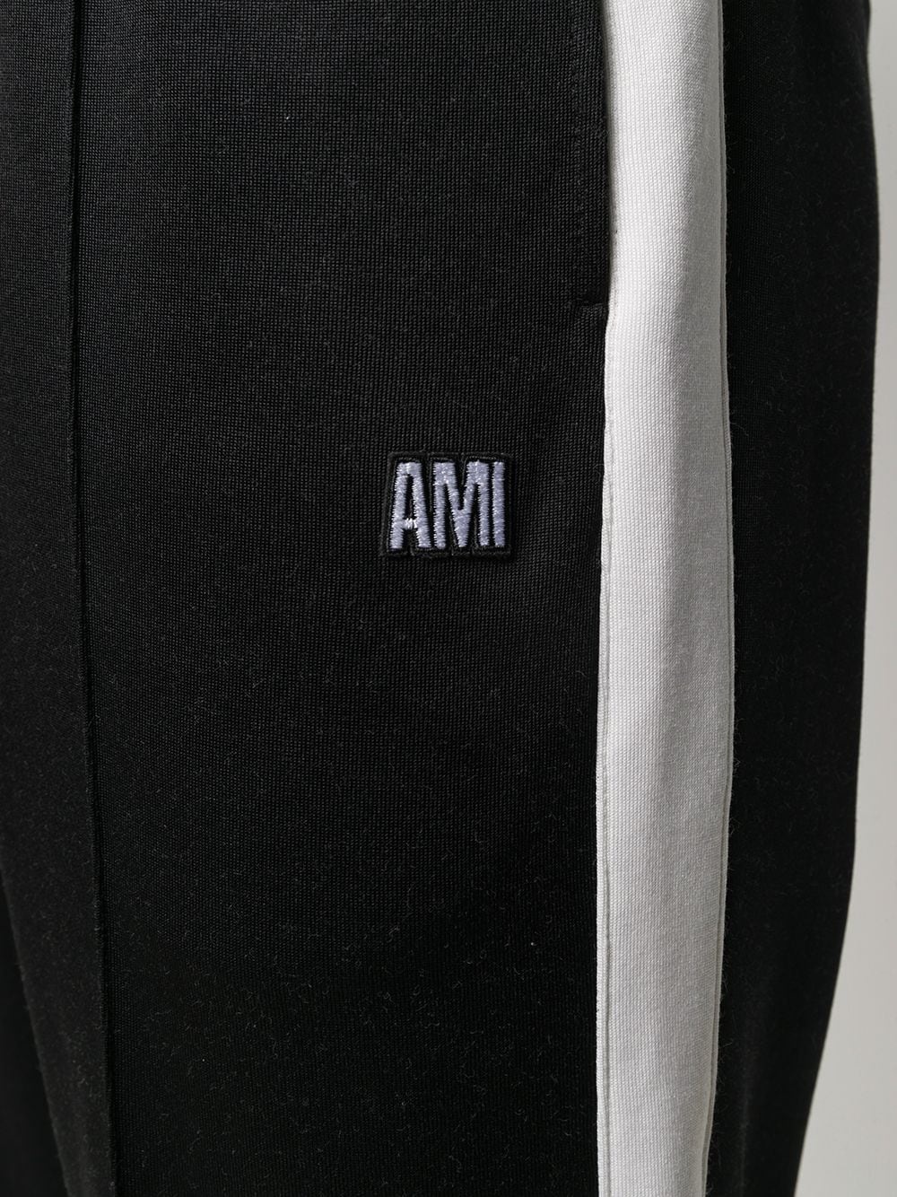 technical track pants with Ami embroidery - 7