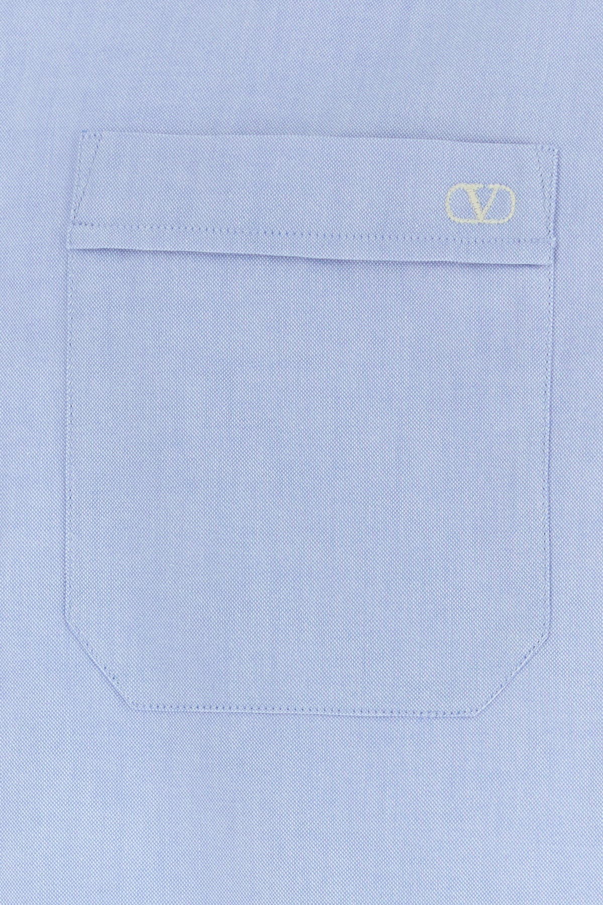 Powder blue oxford shirt - 5