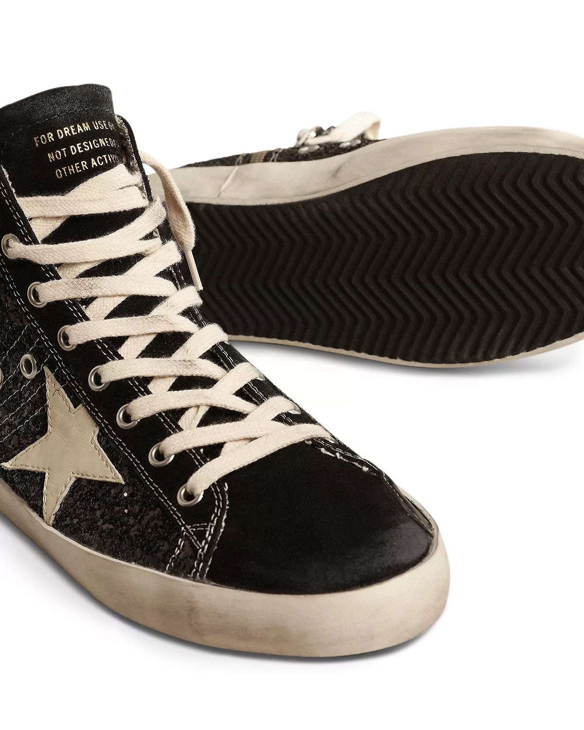 Women's Francy Glitter High Top Sneakers - 4
