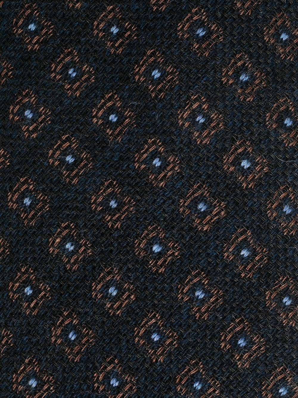 diamond-motif tie - 2