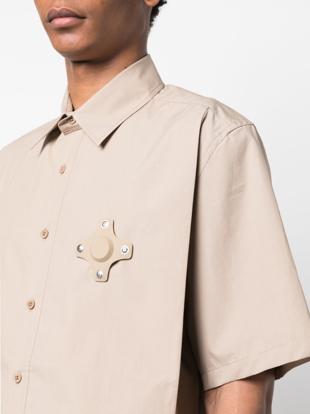 appliqué short sleeve t-shirt - 5