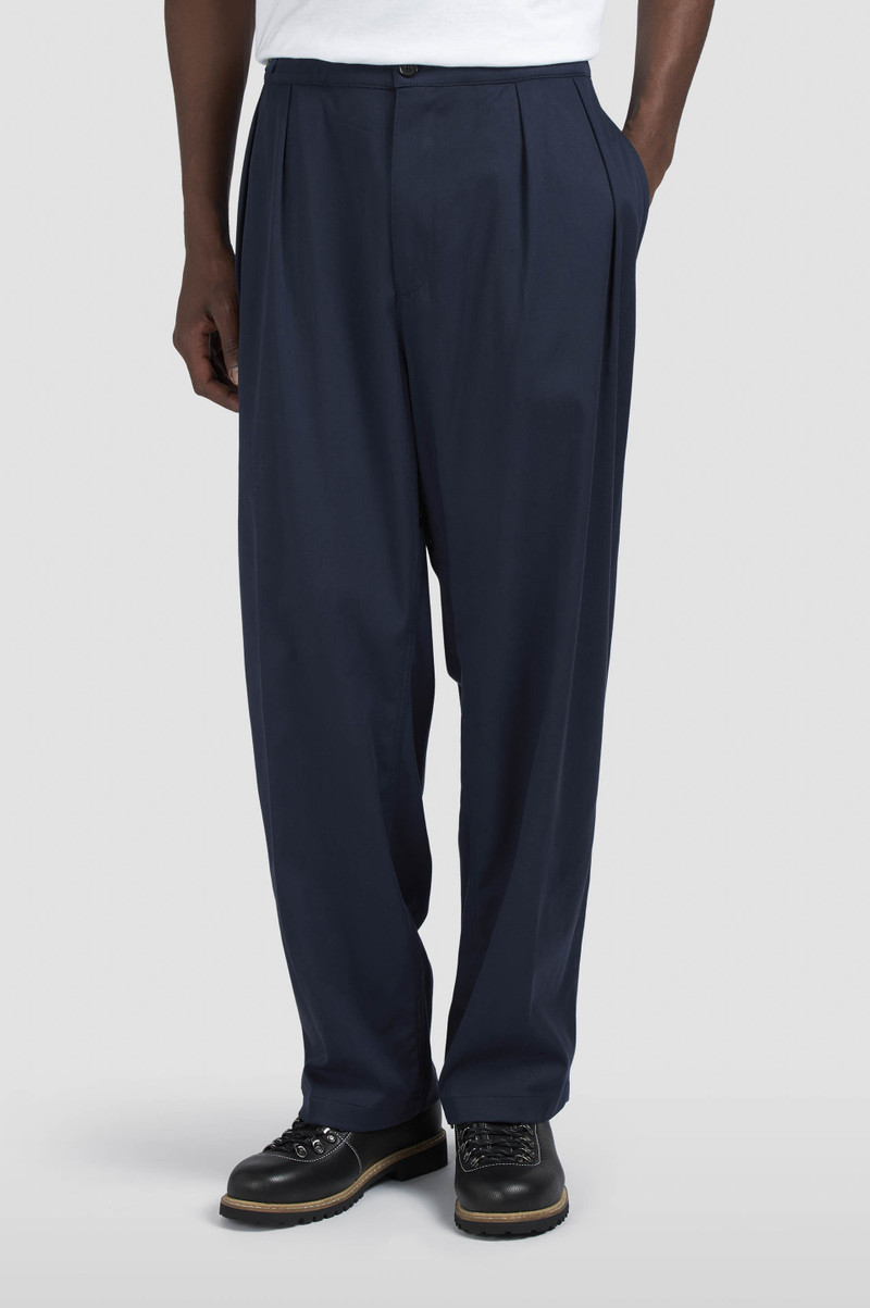 XSOFT STRETCH COTTON AND TENCEL TROUSERS WITH TWO PINCE 6