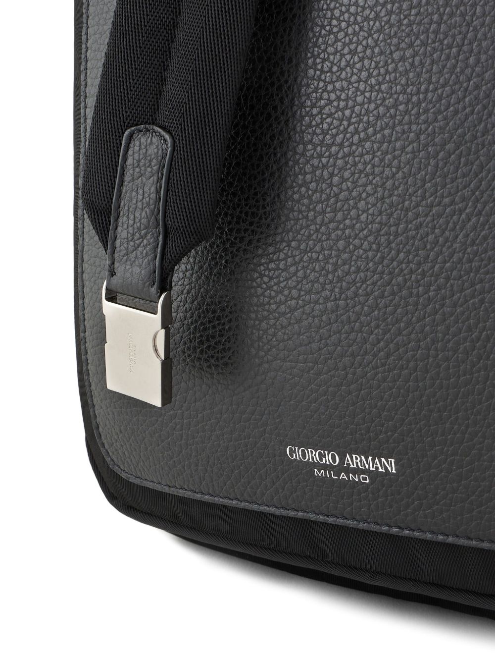 logo-stamp partitioned backpack - 4