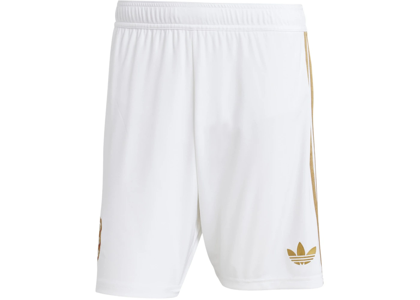 adidas Fc Bayern Anniversary Shorts White - 1