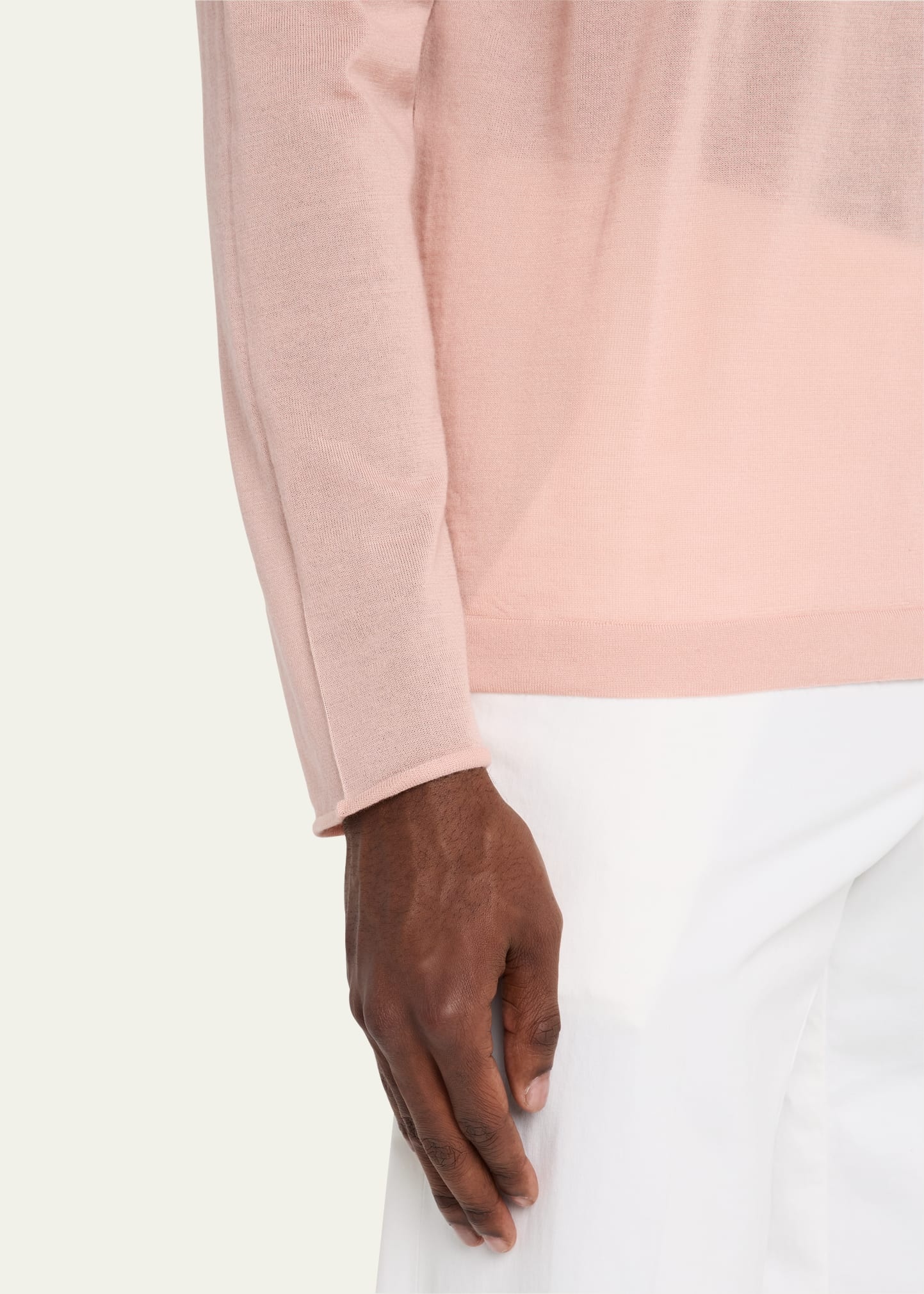 Men's Larry Cashmere Crewneck Sweater - 5