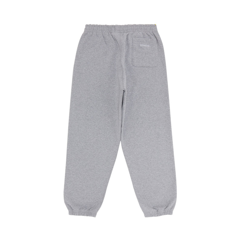 Supreme Supreme $ Sweatpant 'Heather Grey' outlook