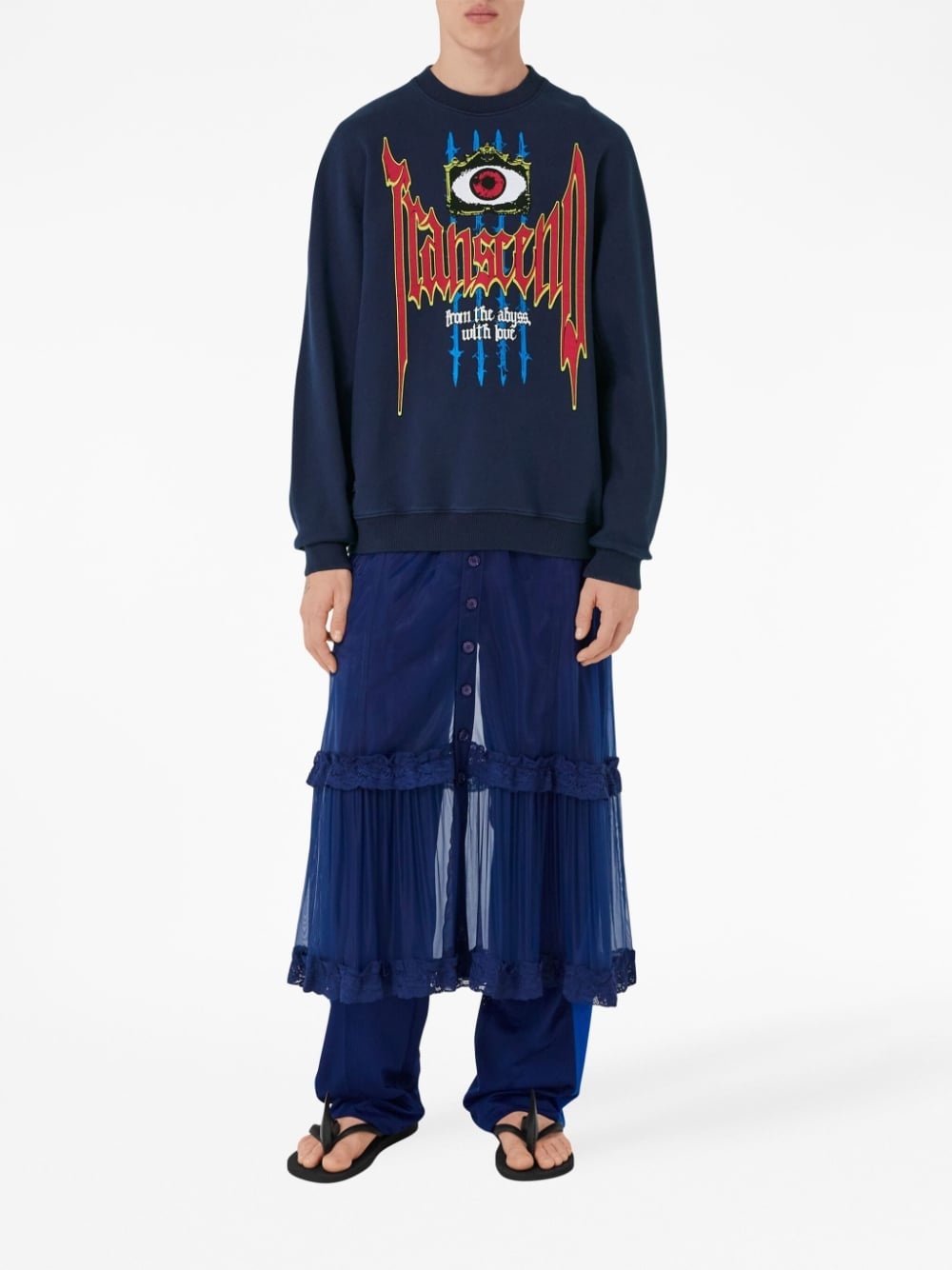 graphic-print sweatshirt - 2
