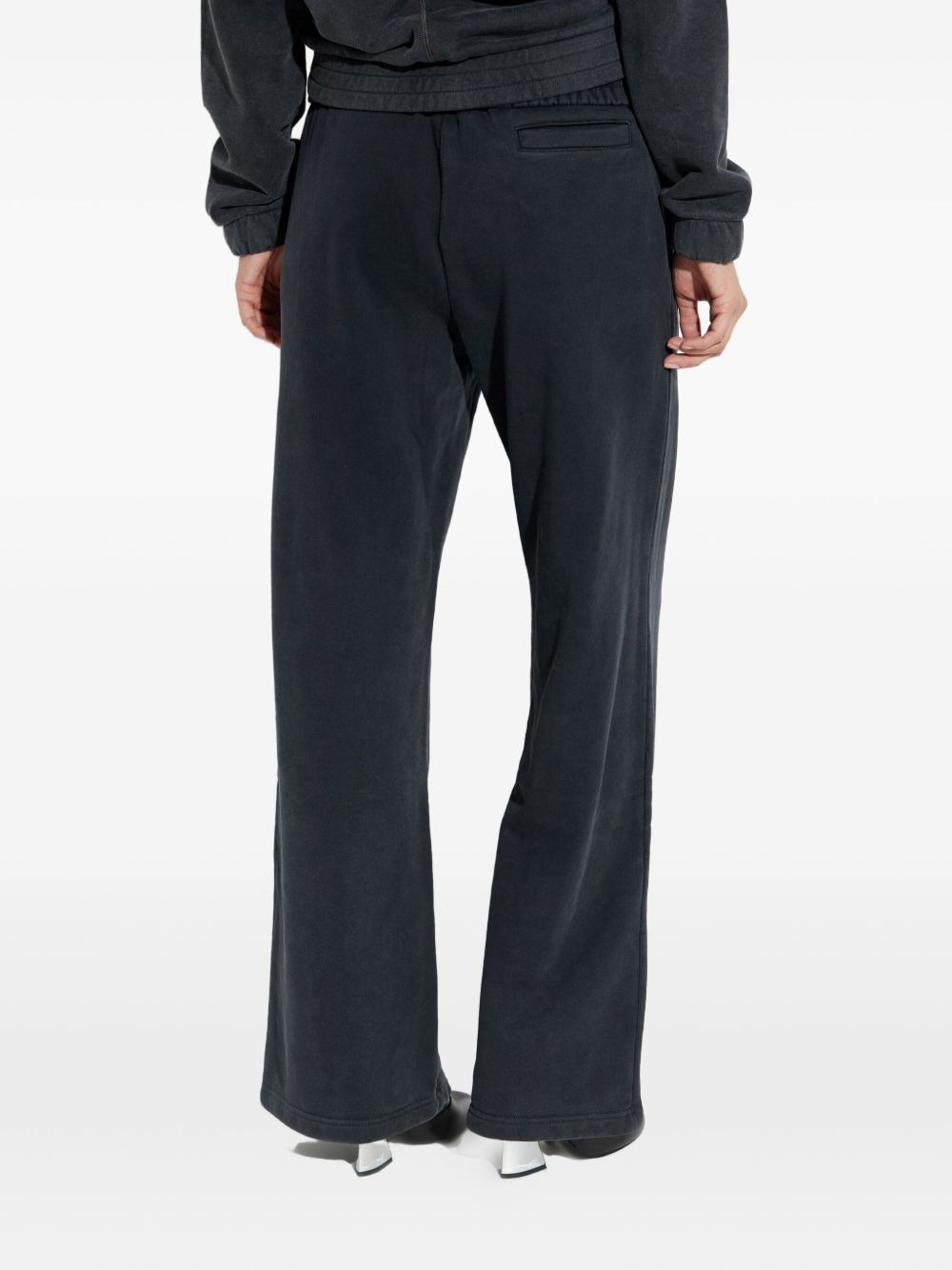 logo-print drawstring track pants - 4
