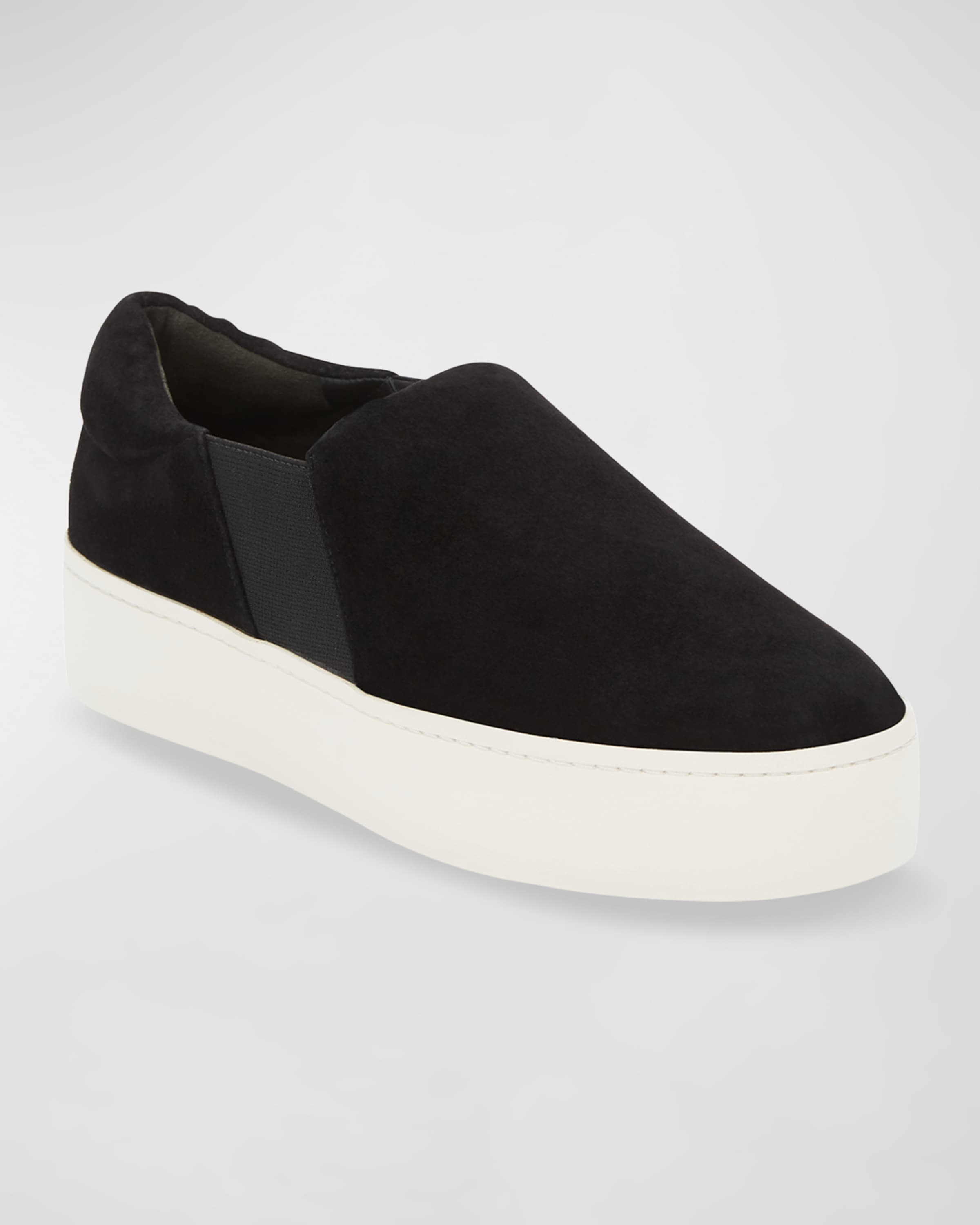 Warren Suede Platform Skate Sneakers - 1