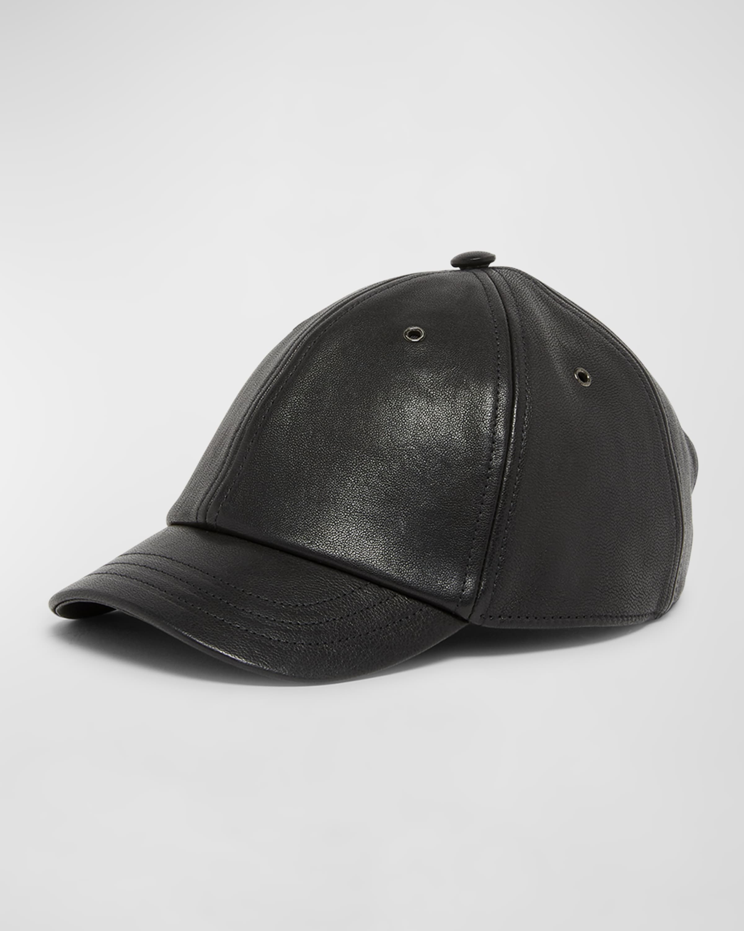Patent Leather Baseball Hat - 1