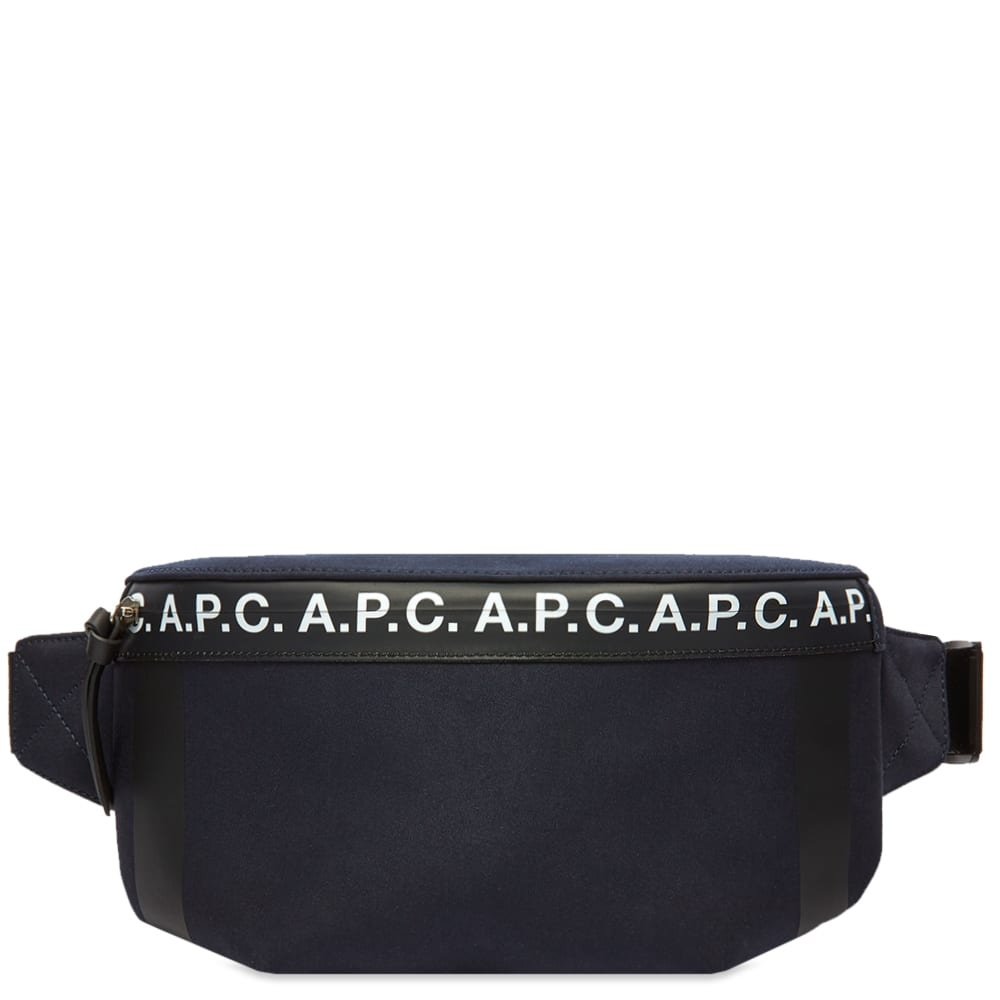 A.P.C. Savile Taped Logo Bum Bag - 1