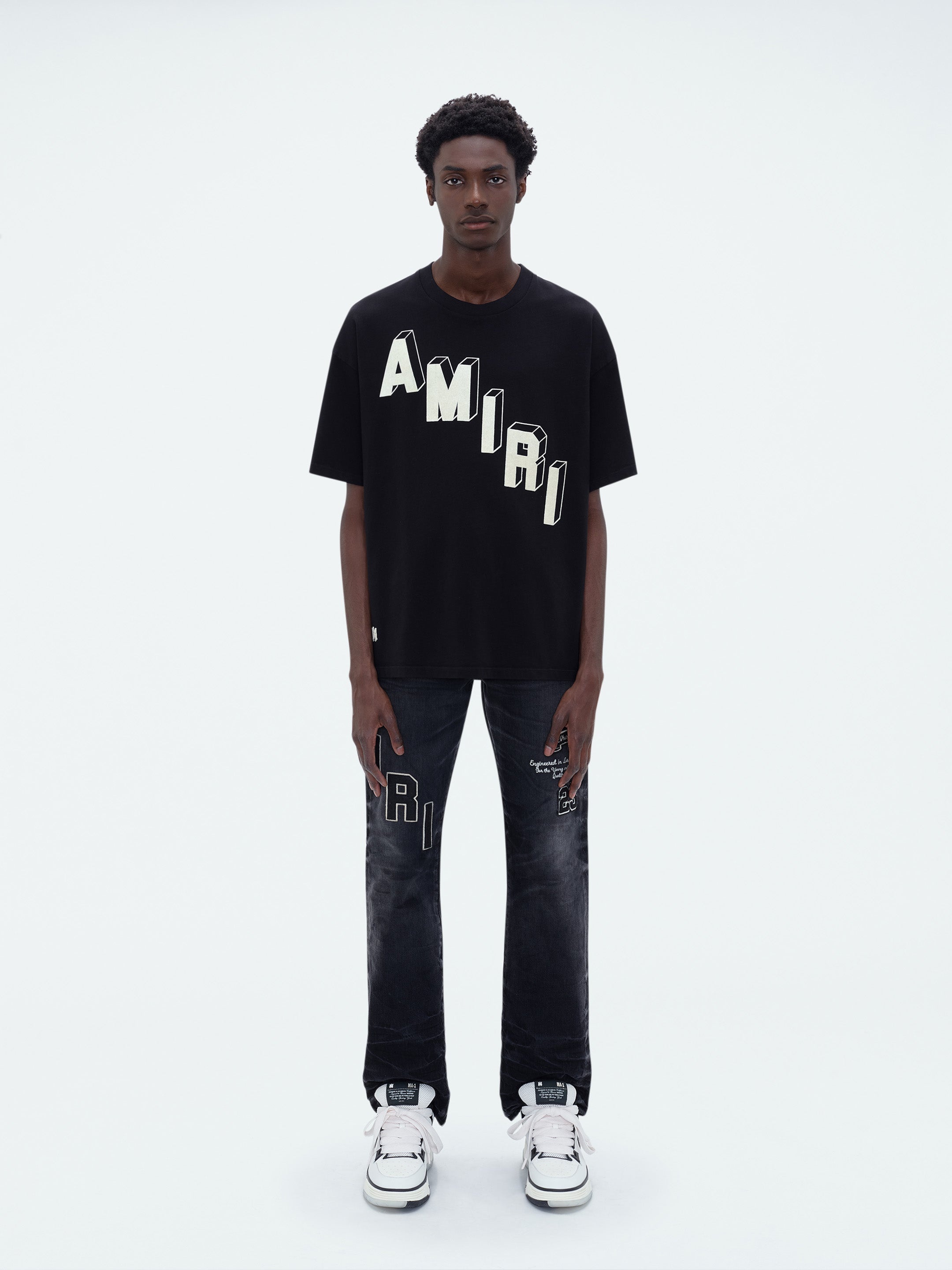 HOCKEY LOGO STRAIGHT JEAN - 2