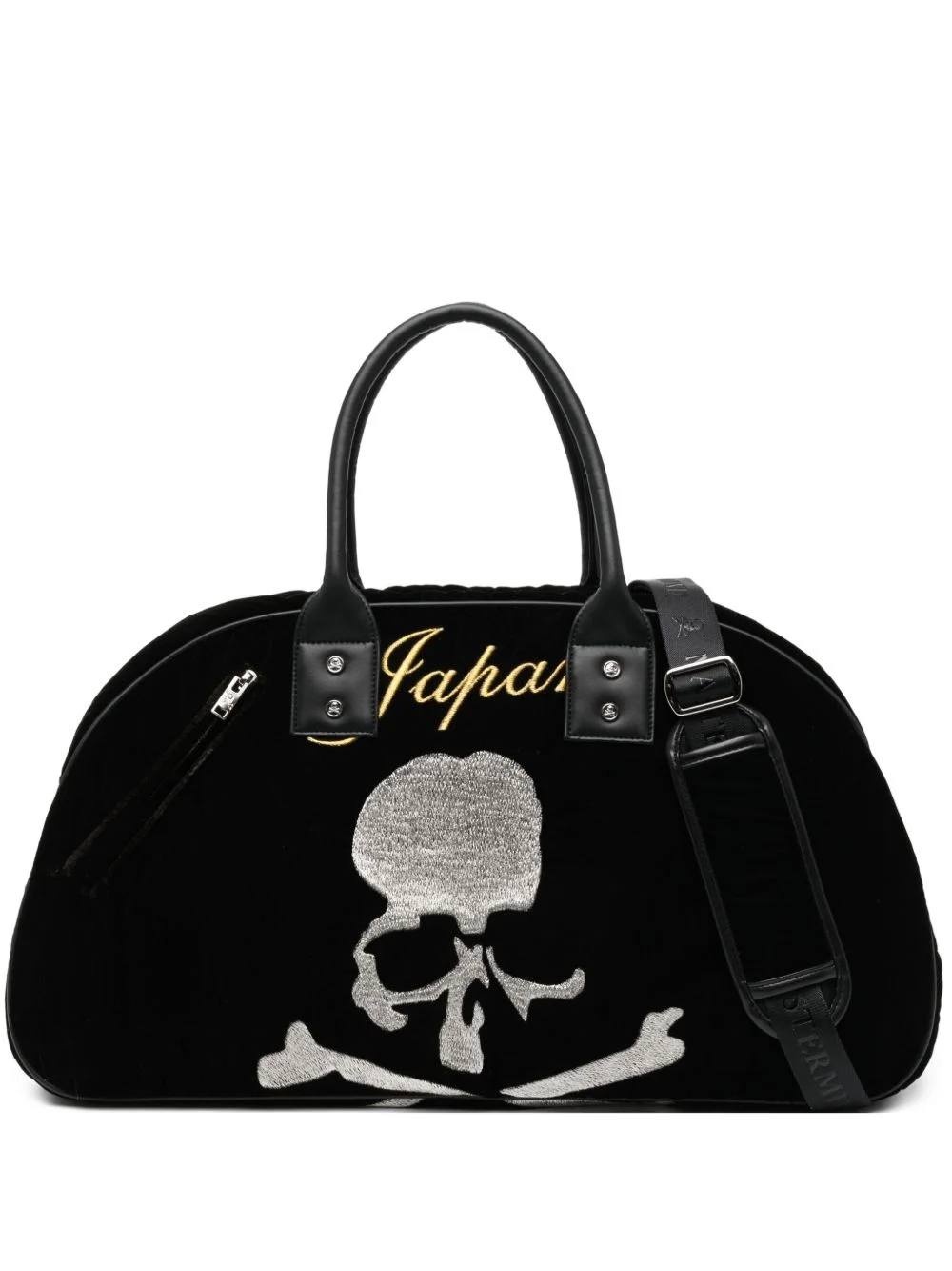 logo-embroidered holdall - 1