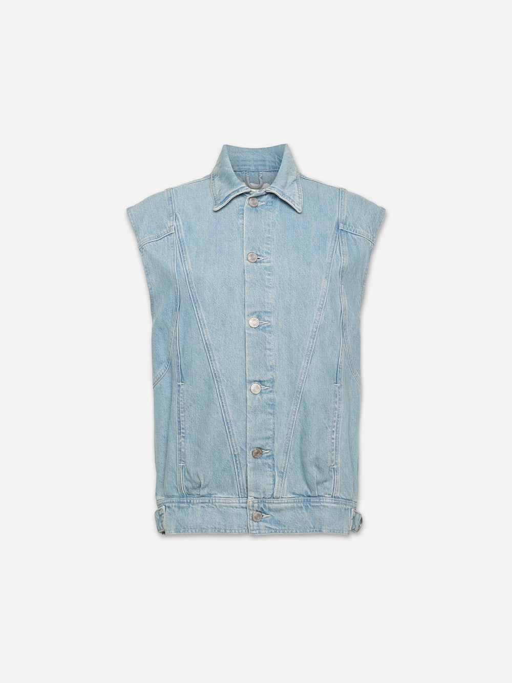 Angular Trucker Vest in Hercules - 1