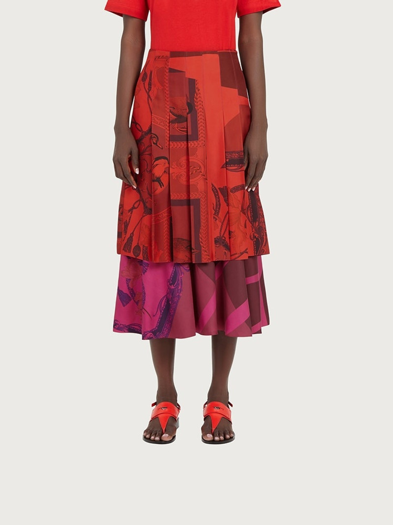 FERRAGAMO SILK SKIRT outlook
