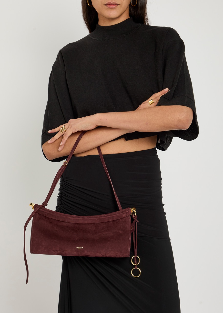 Alaïa East West Nubuck Medium Shoulder bag - 5