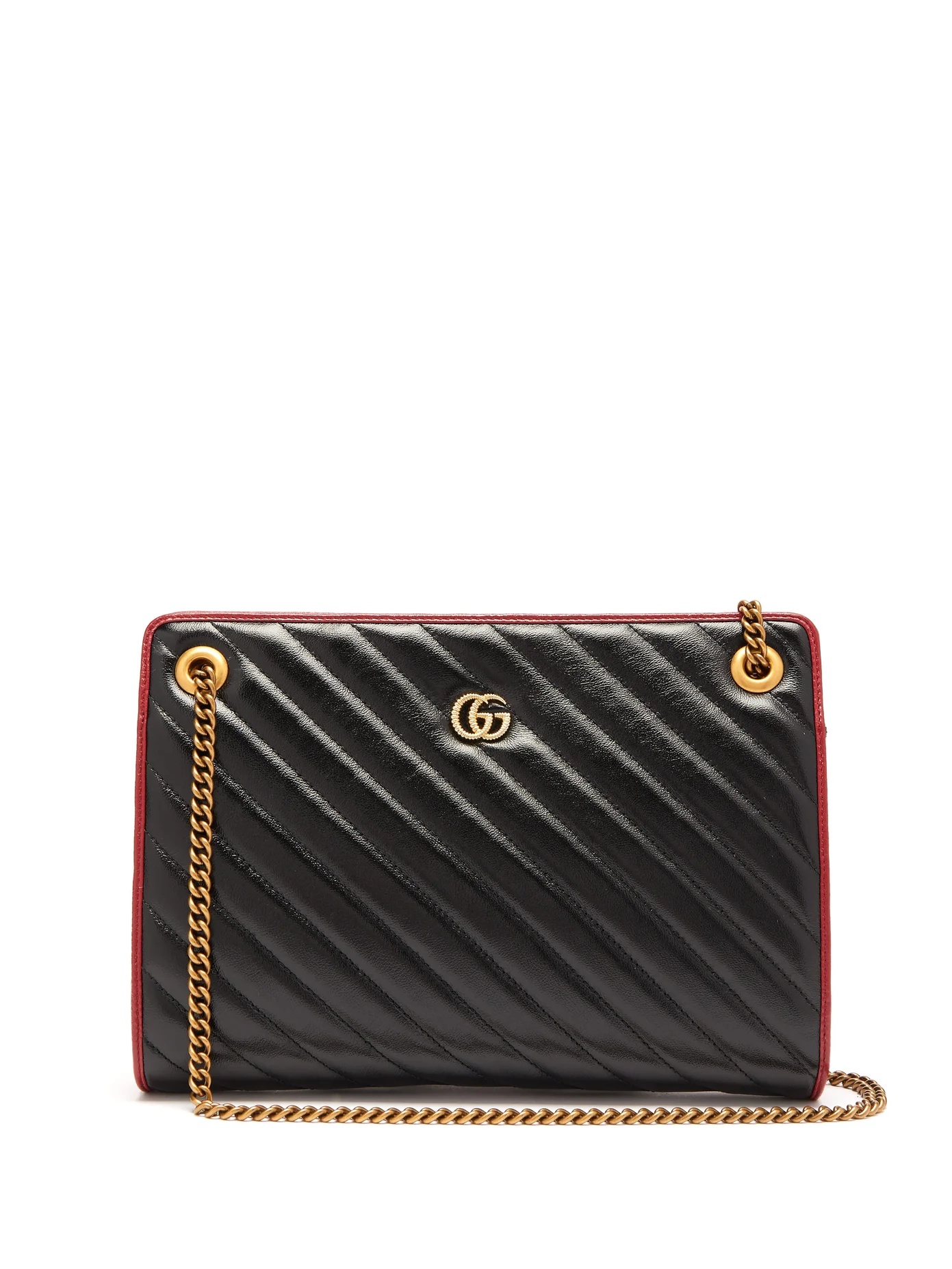 GG Marmont leather shoulder bag - 1