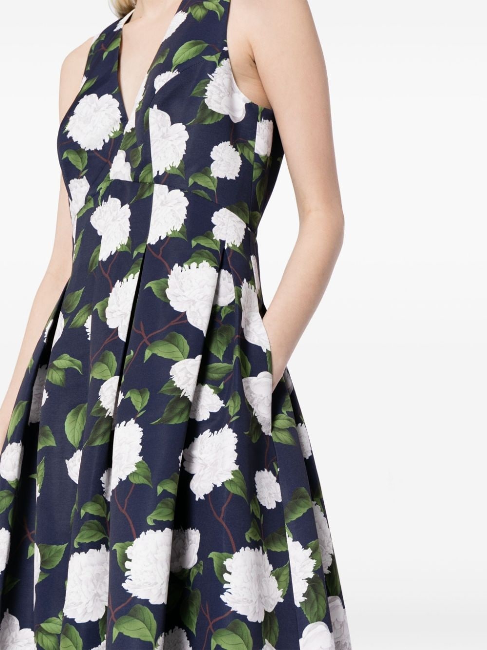 Brooke floral-print gown - 5