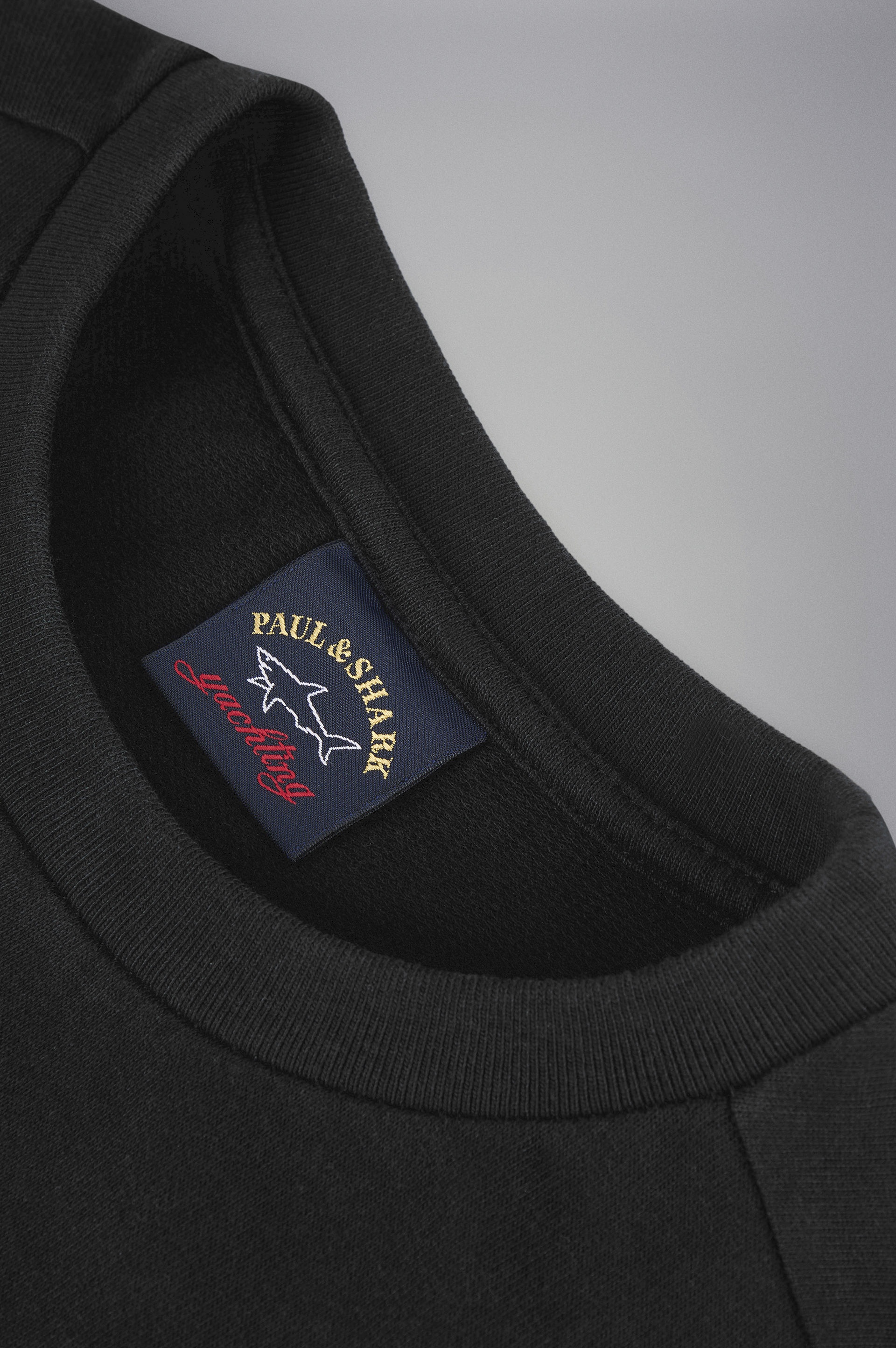 COTTON SWEATSHIRT WITH ICONIC BADGE - 5