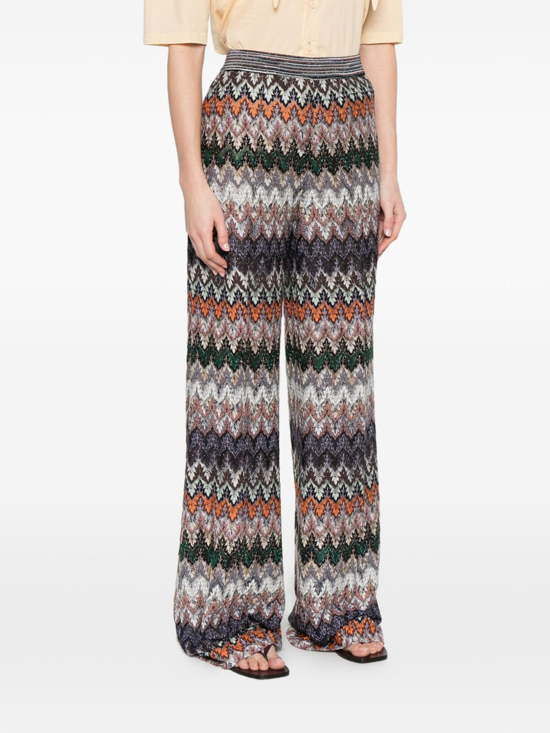 elasticated-waistband trousers 3