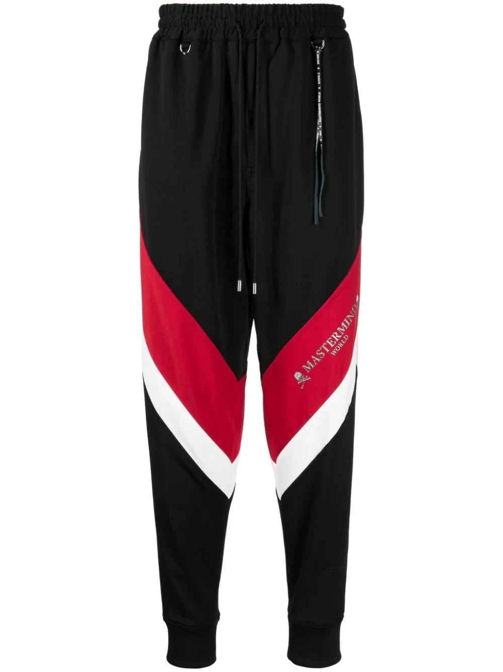 logo-print stripe-detailing track pants - 1
