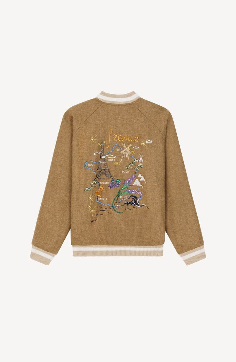 'France Japan' reversible bomber jacket 3