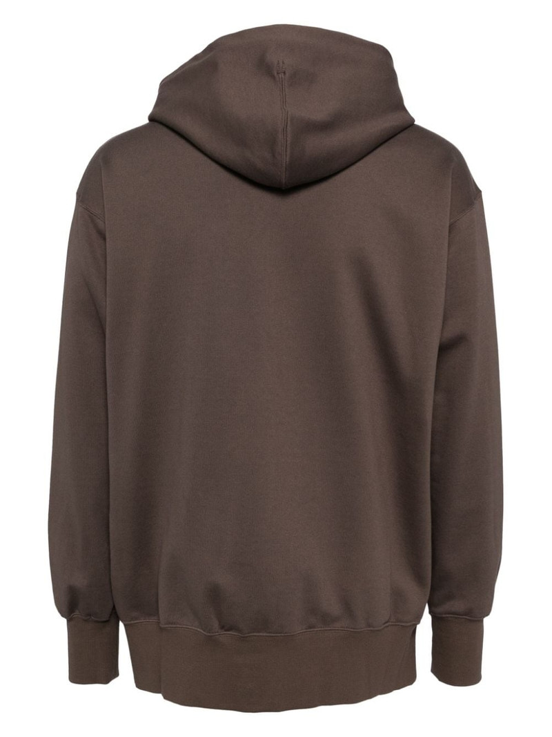 Comme des Garçons Homme layered hooded jacket outlook