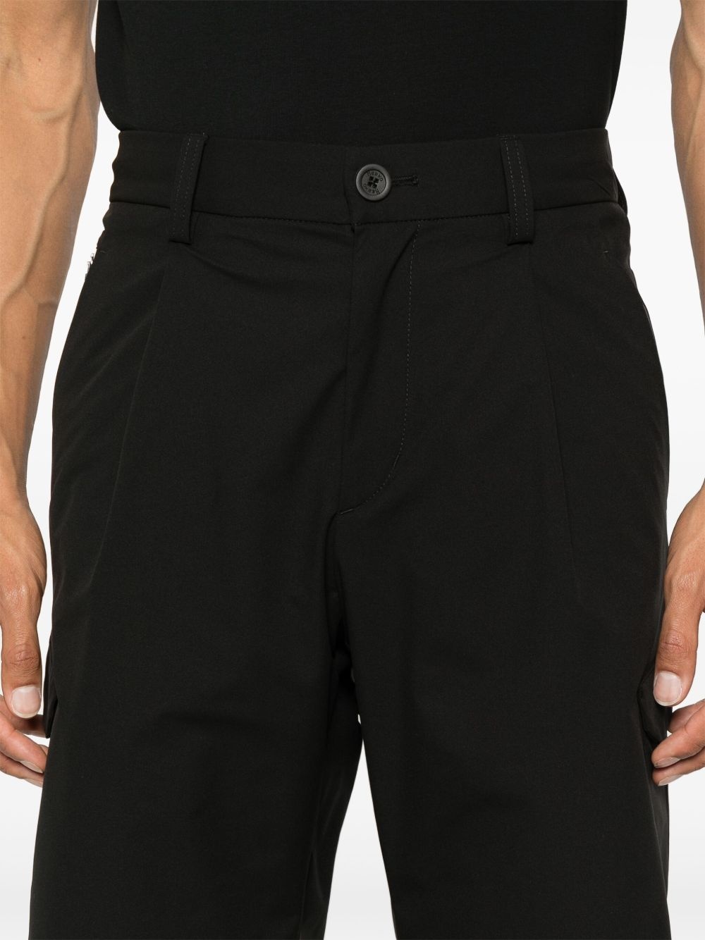 pleat-detailing shorts - 5