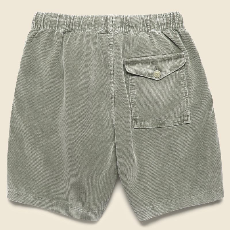 Save Khaki United 6" Corduroy Easy Shorts - Khaki outlook