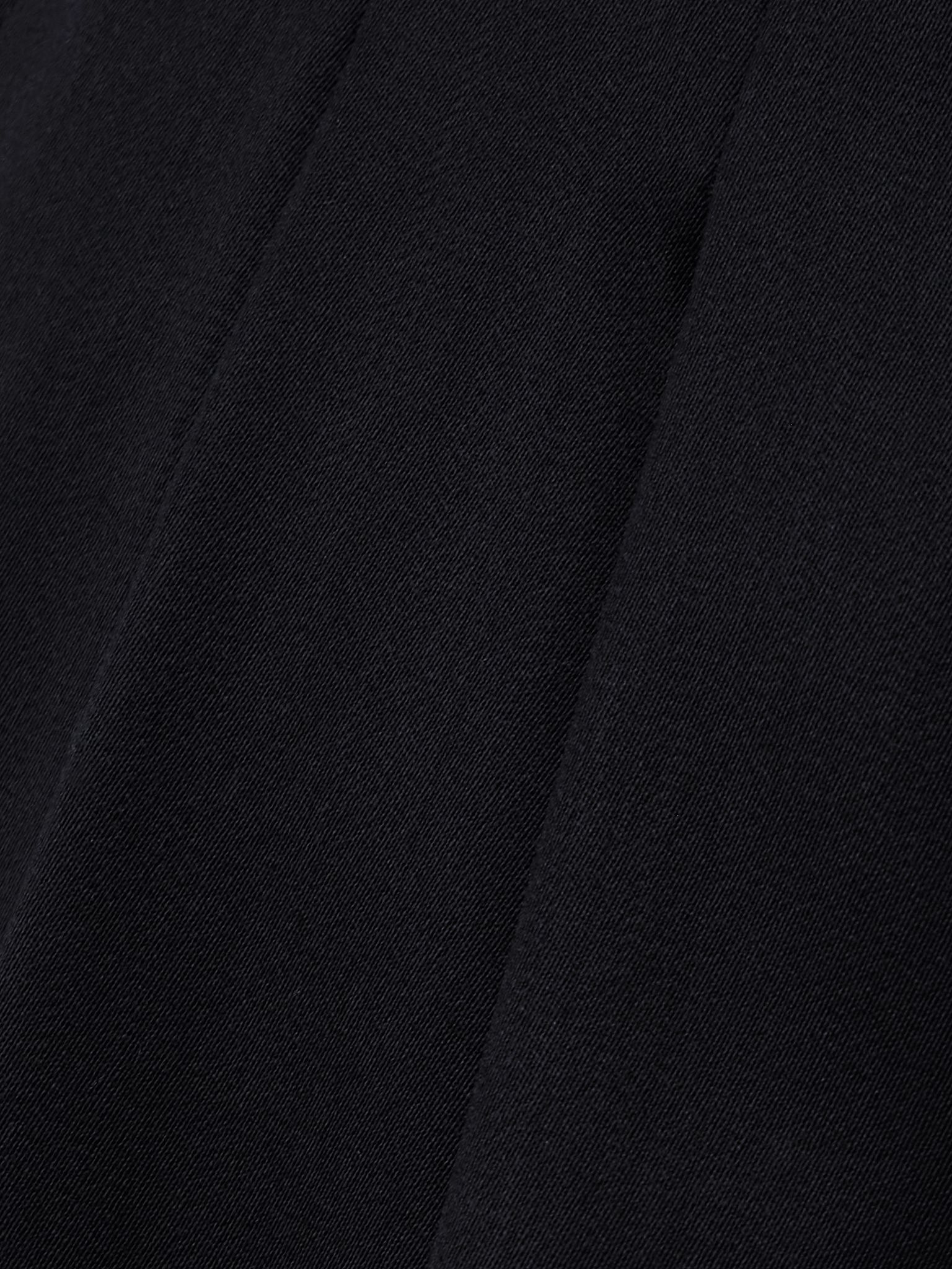 Sullivan pleated linen straight-leg pants Navy - 5