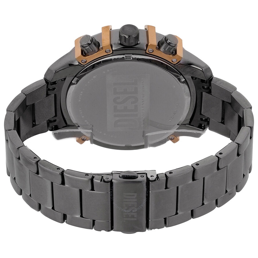Diesel Griffed Chronograph Quartz Grey Dial Men's Watch DZ4668 - 4