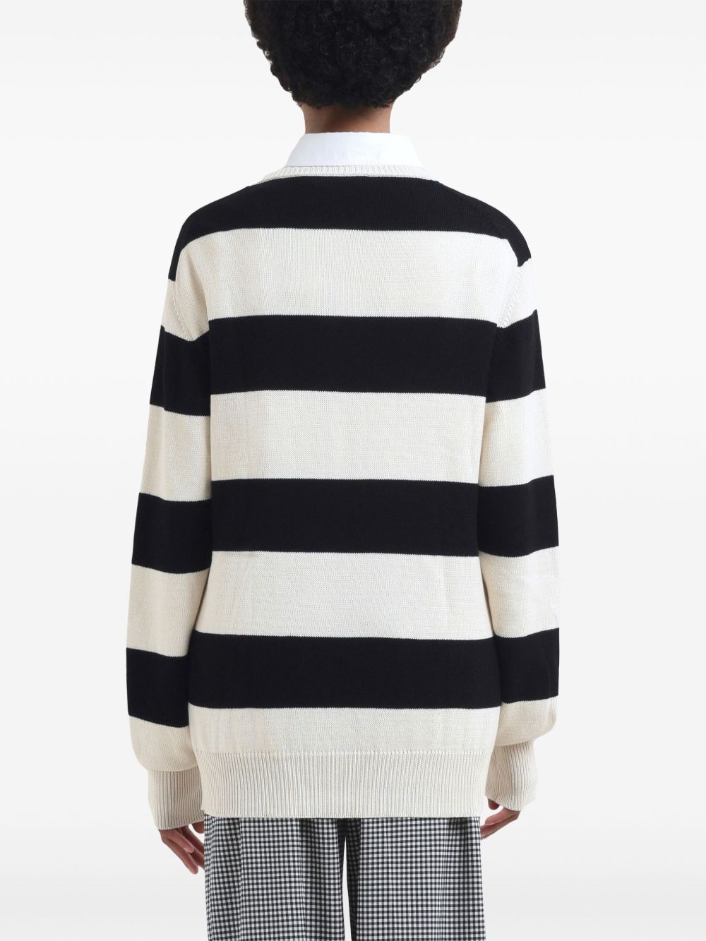 striped sweater - 3