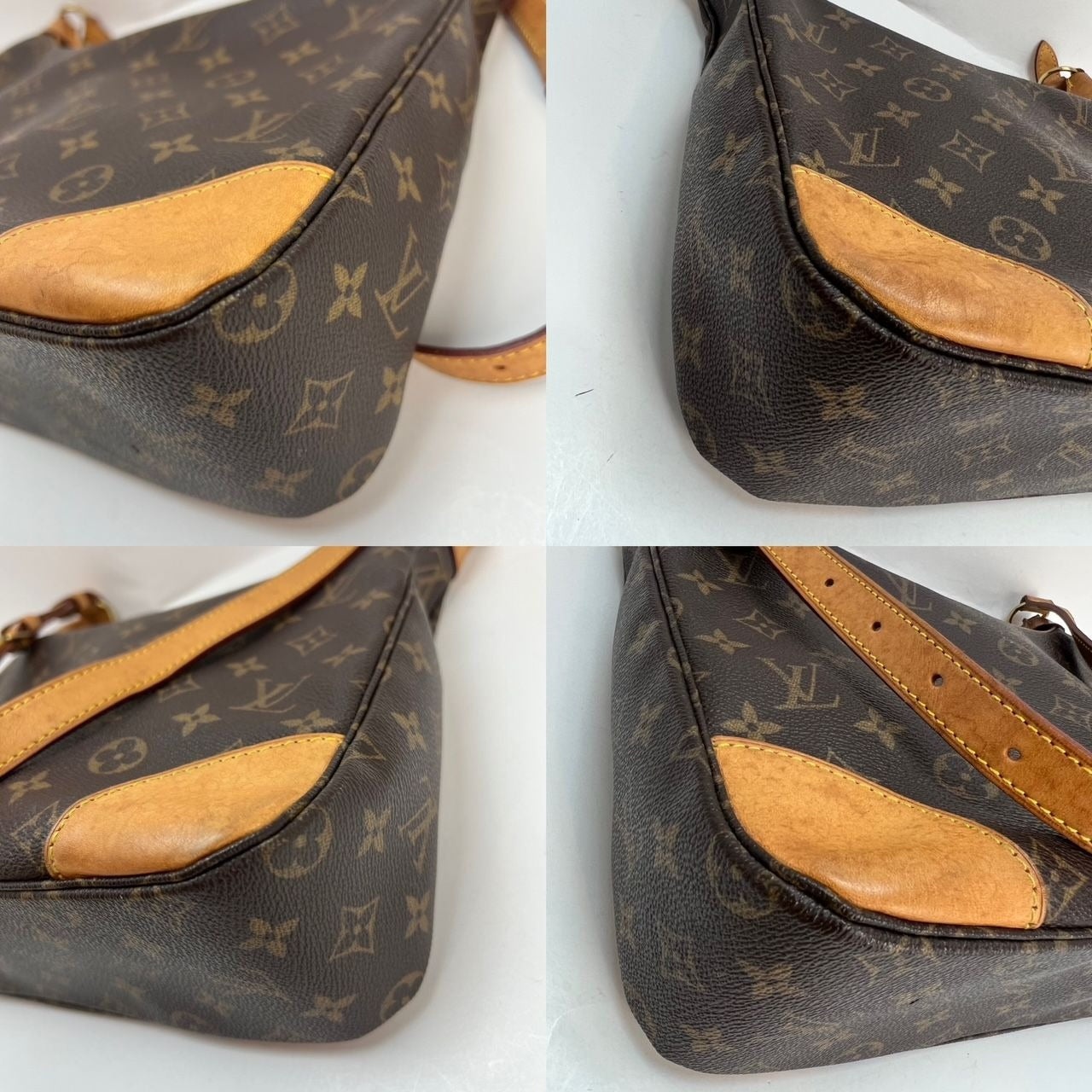 Louis Vuitton Monogram Boulogne 30 Shoulder Bag M51265 LV Auth jk554 Cloth  ref.431594 - Joli Closet