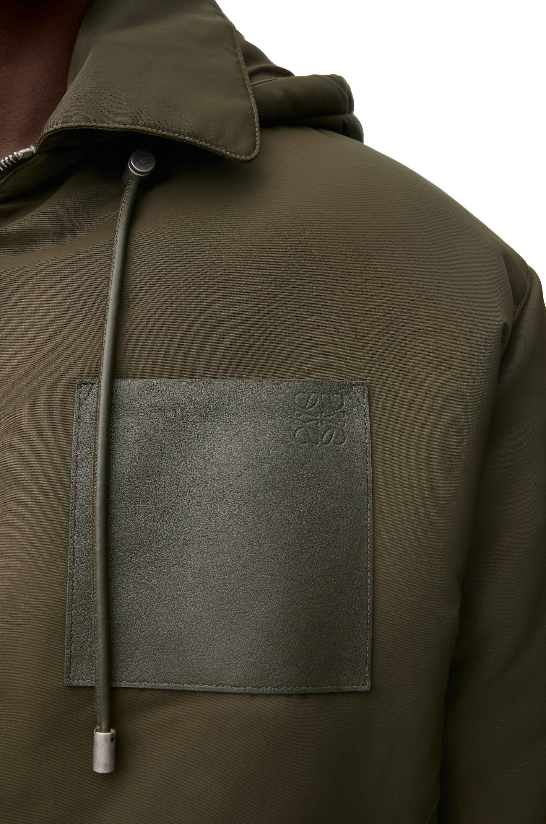Hooded jacket in nylon - 5