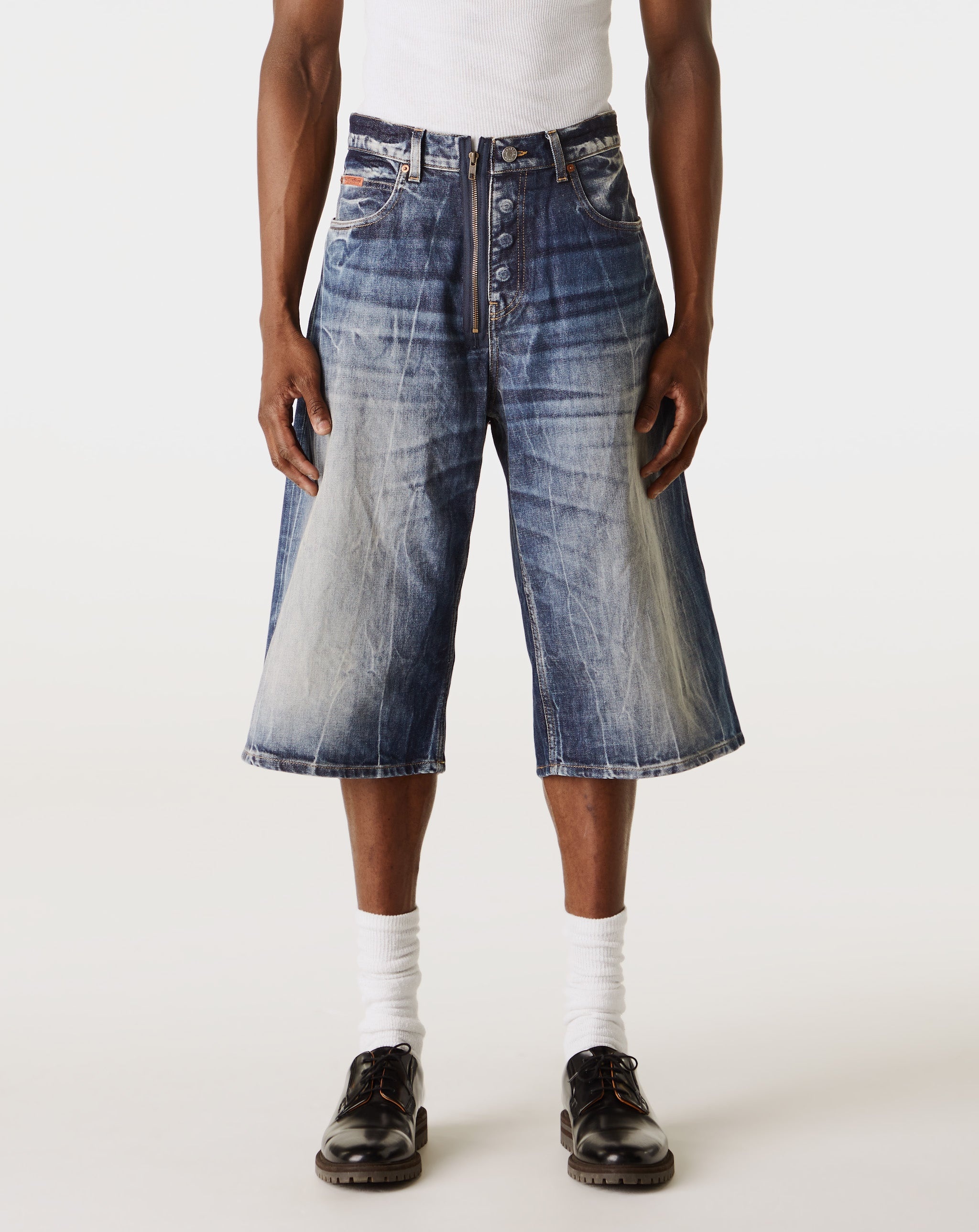 Zip Jean Short - 1