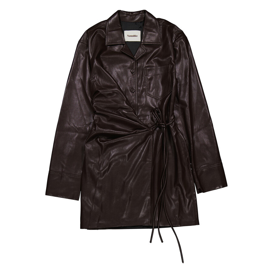 Nanushka Xaviera Okobor Wrap Mini Dress - 2