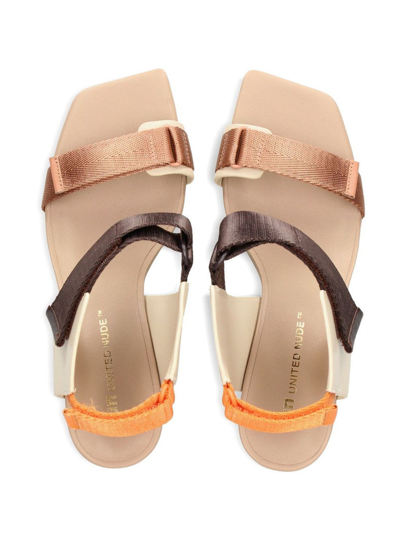 Rockit Run touch-strap geometric-heel sandals 4