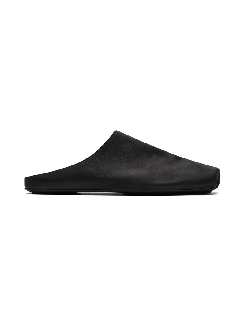 Black Ballet Slipper Loafers - 1