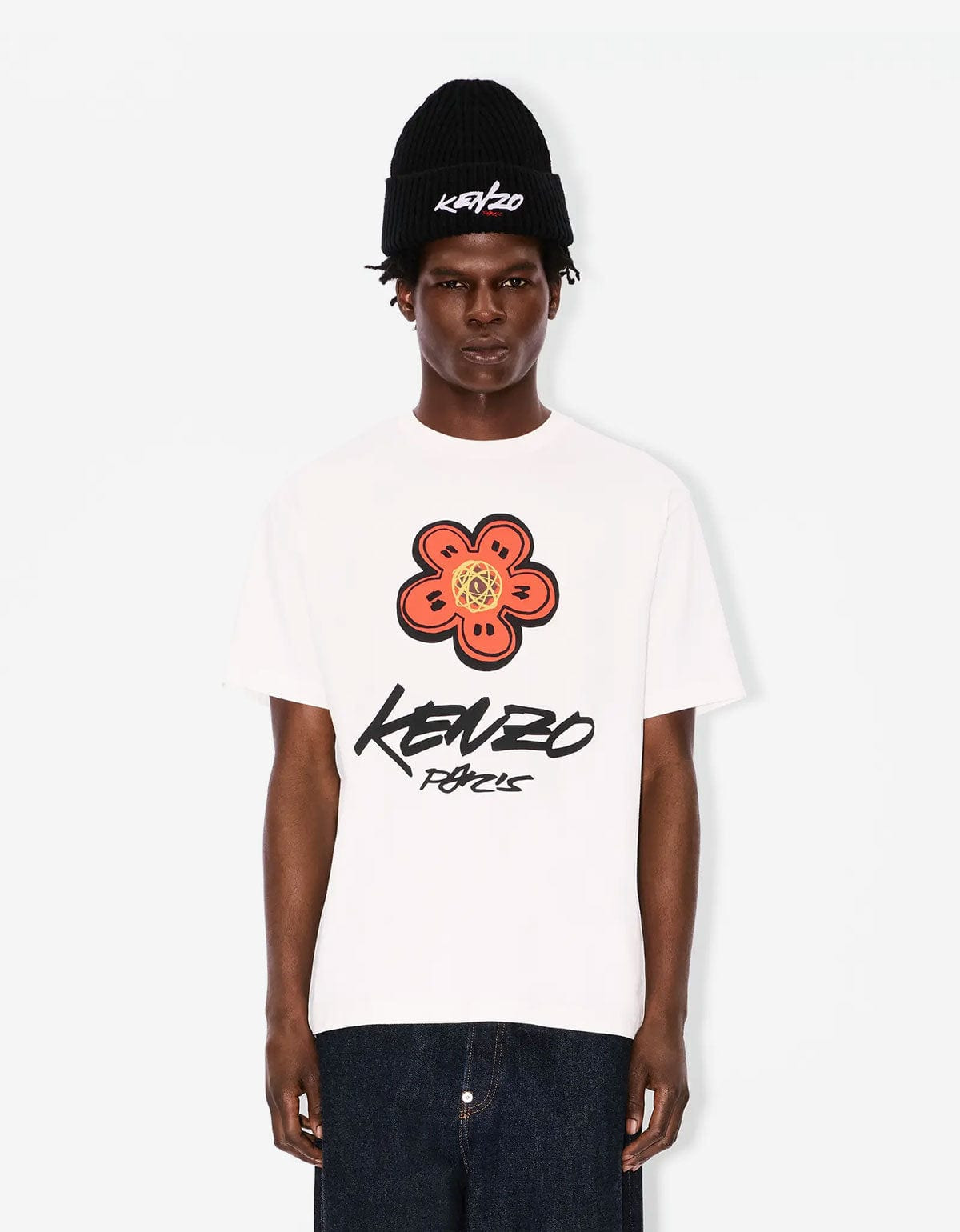 Kenzo x Futura 2000 White Boke Flower Logo T-Shirt - 2