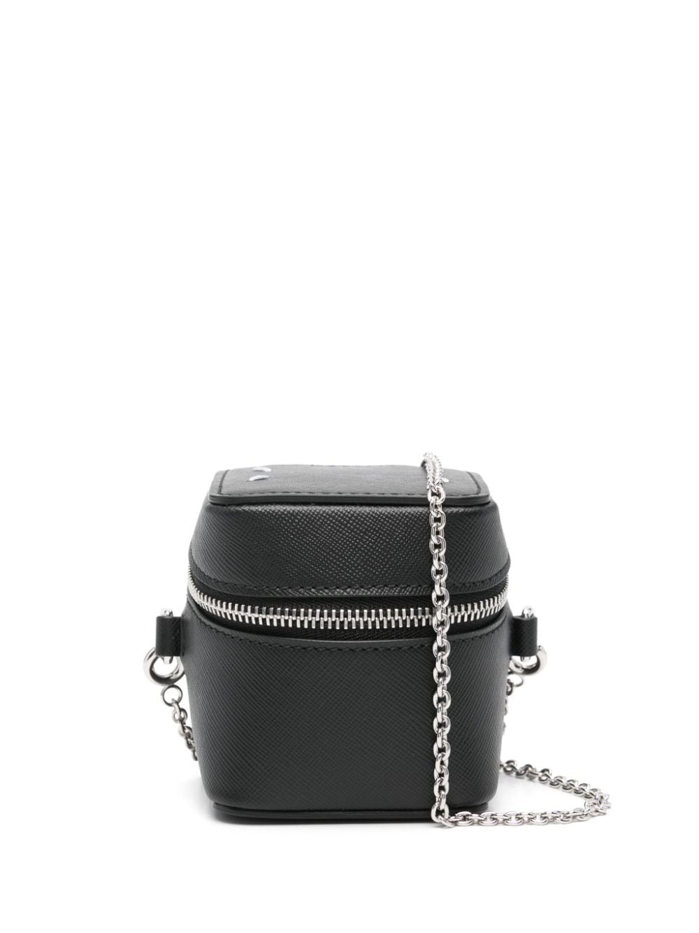 Four-stitch geometric mini bag - 1