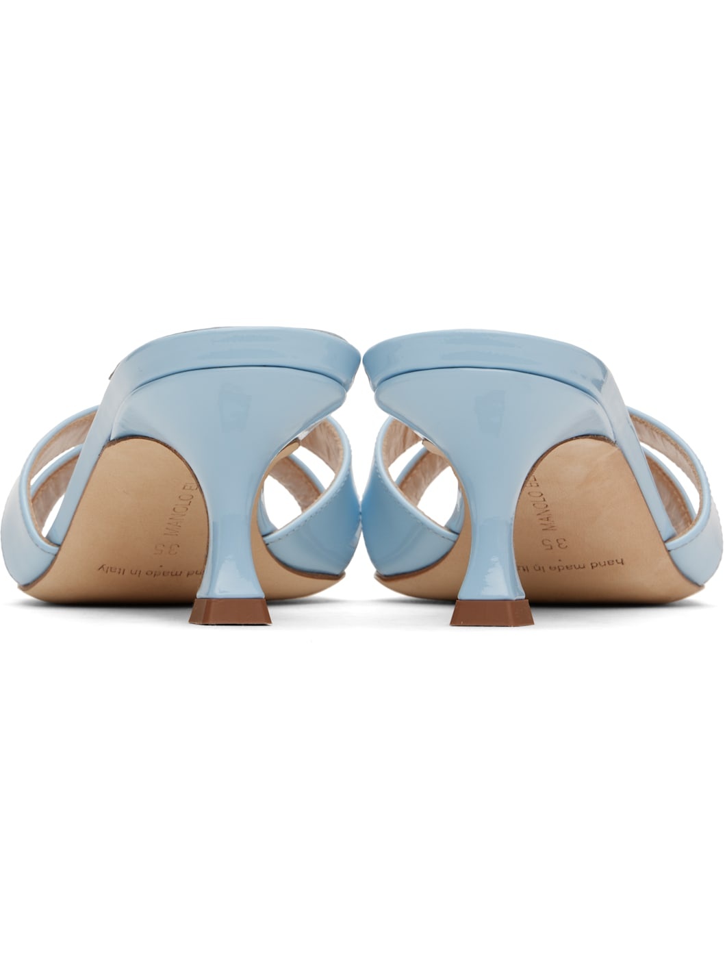 Blue Callamu Heeled Sandals - 2