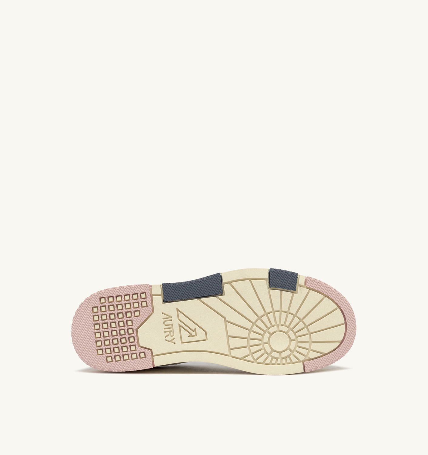 CLC LOW SNEAKERS IN WHITE AND PEACH WHIP LEATHER SUEDE - 4