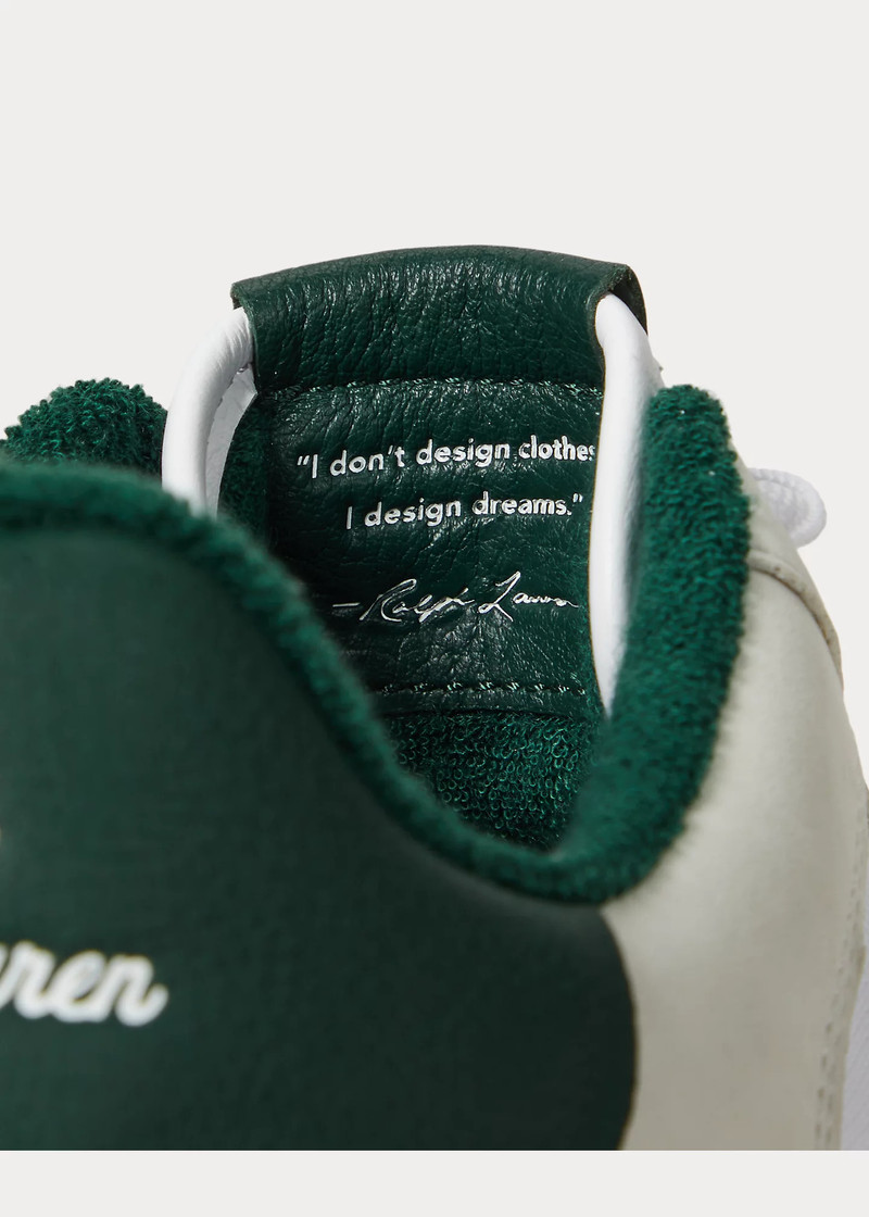 Masters Court Nubuck-Paneled Sneaker 5