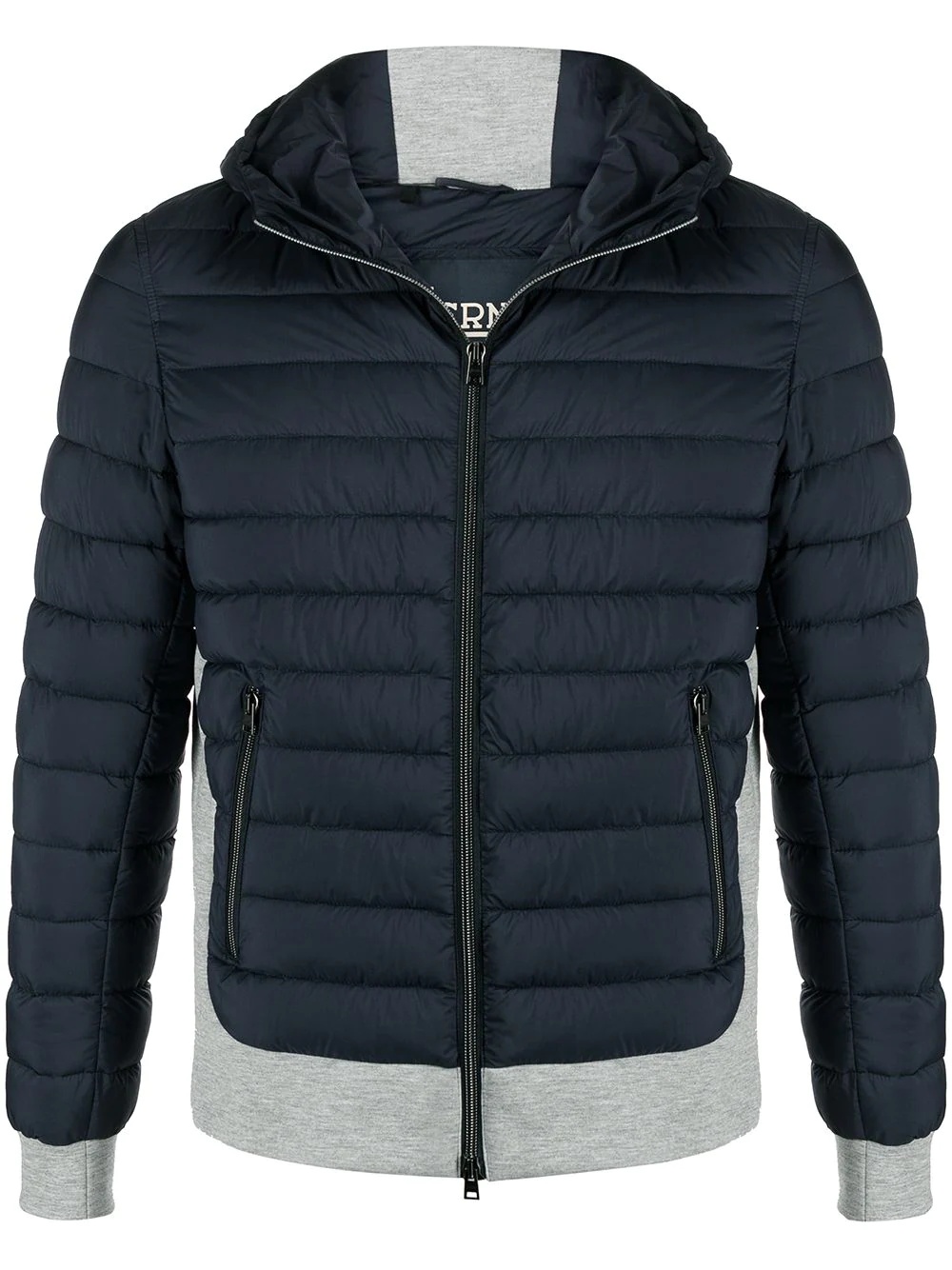 padded hooded jacket - 1