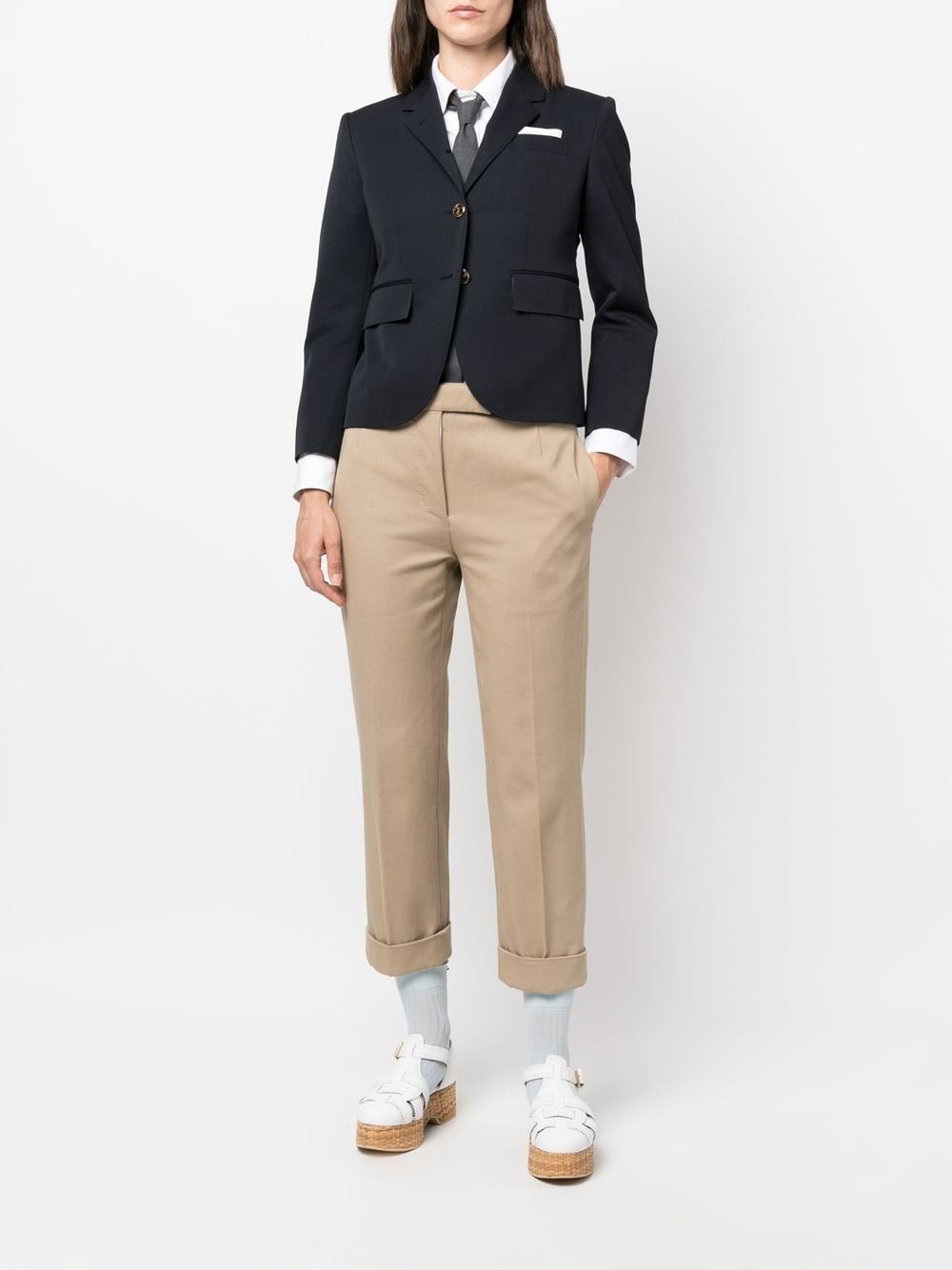 single-breasted blazer - 2