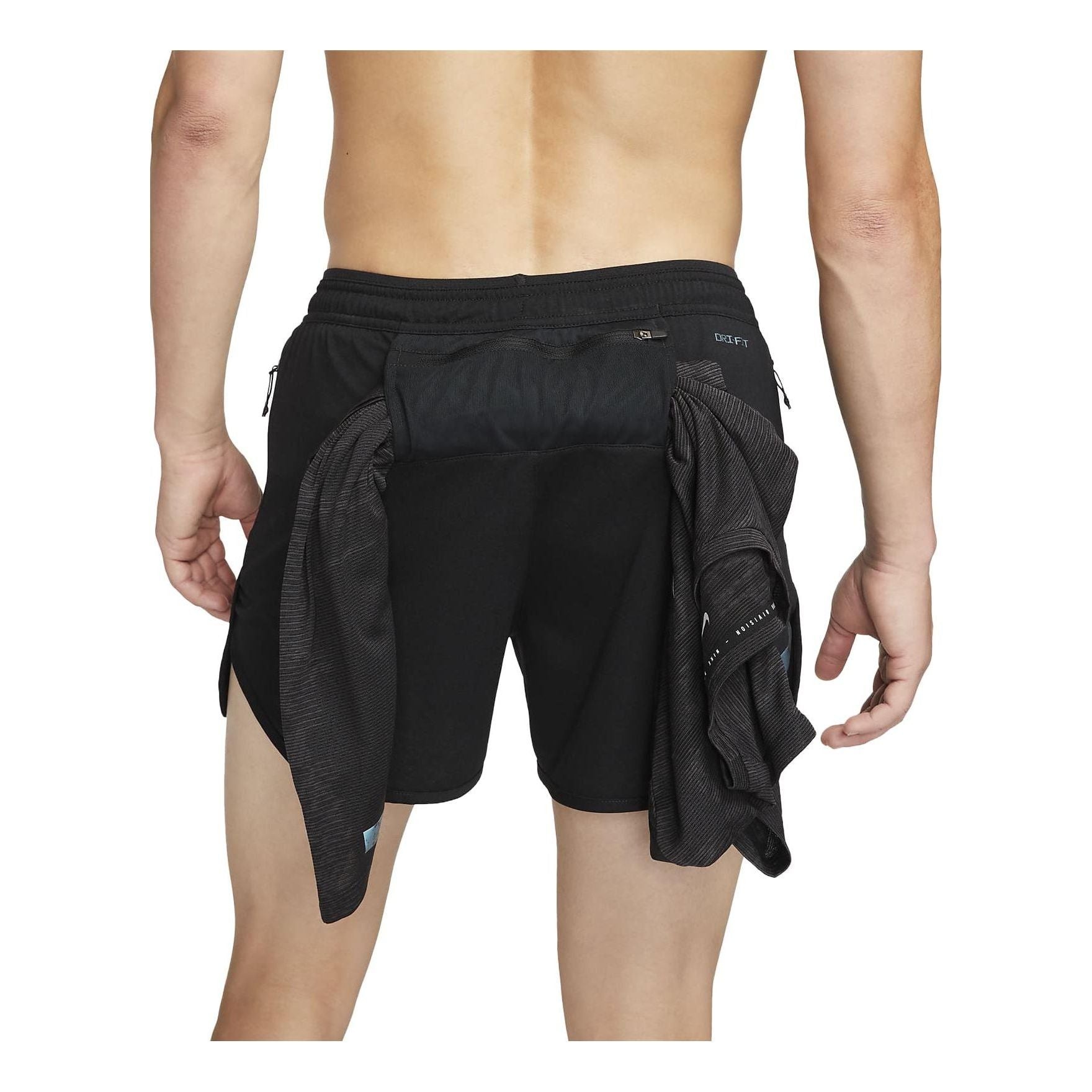 Nike Dri-FIT Stride Running Division 4" Brief-Lined Running Shorts 'Black' FB6871-010 - 2