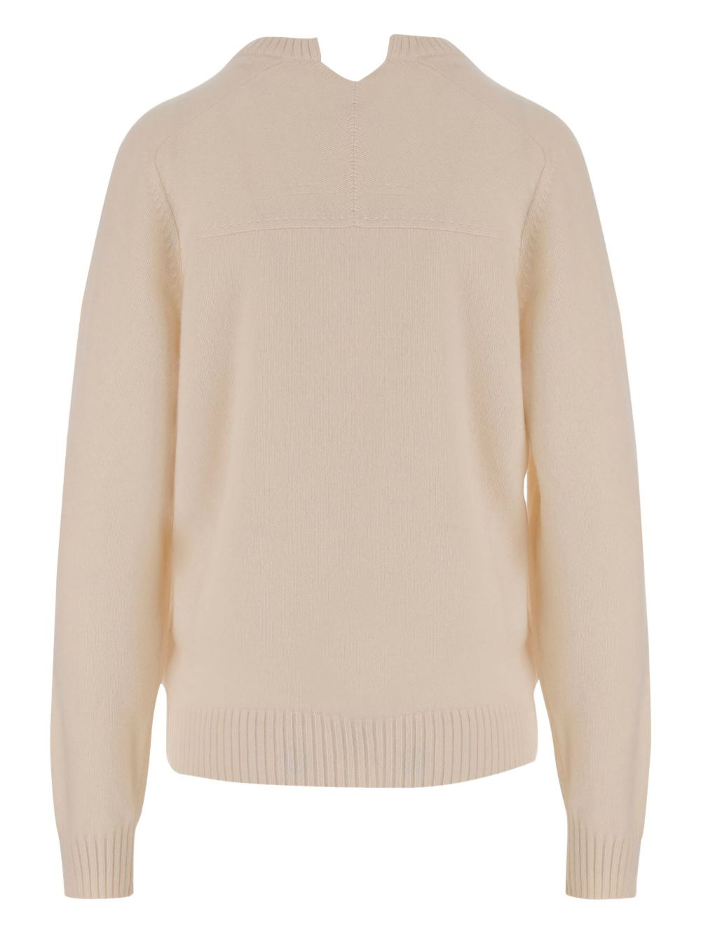 v-neck cashmere sweater - 2